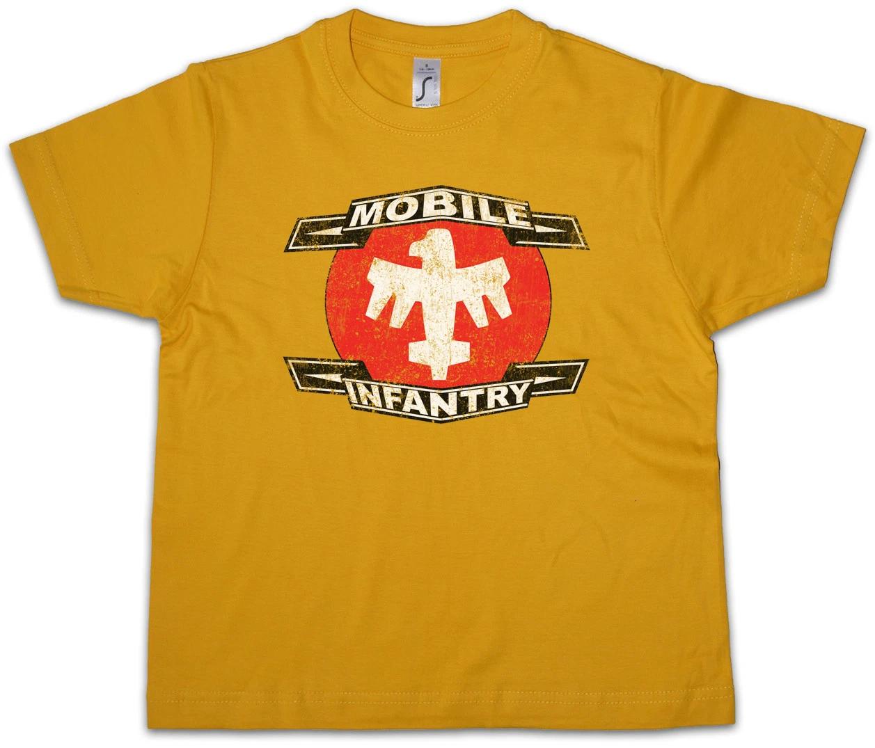MOBILE INFANTRY LOGO Kids Boys T-Shirt Starship Army Squad Troopers Symbol Logo 160
MOBILE INFANTRY LOGO Kids Boys T-Shirt Starship Army Squad Troopers Symbol Logo 160