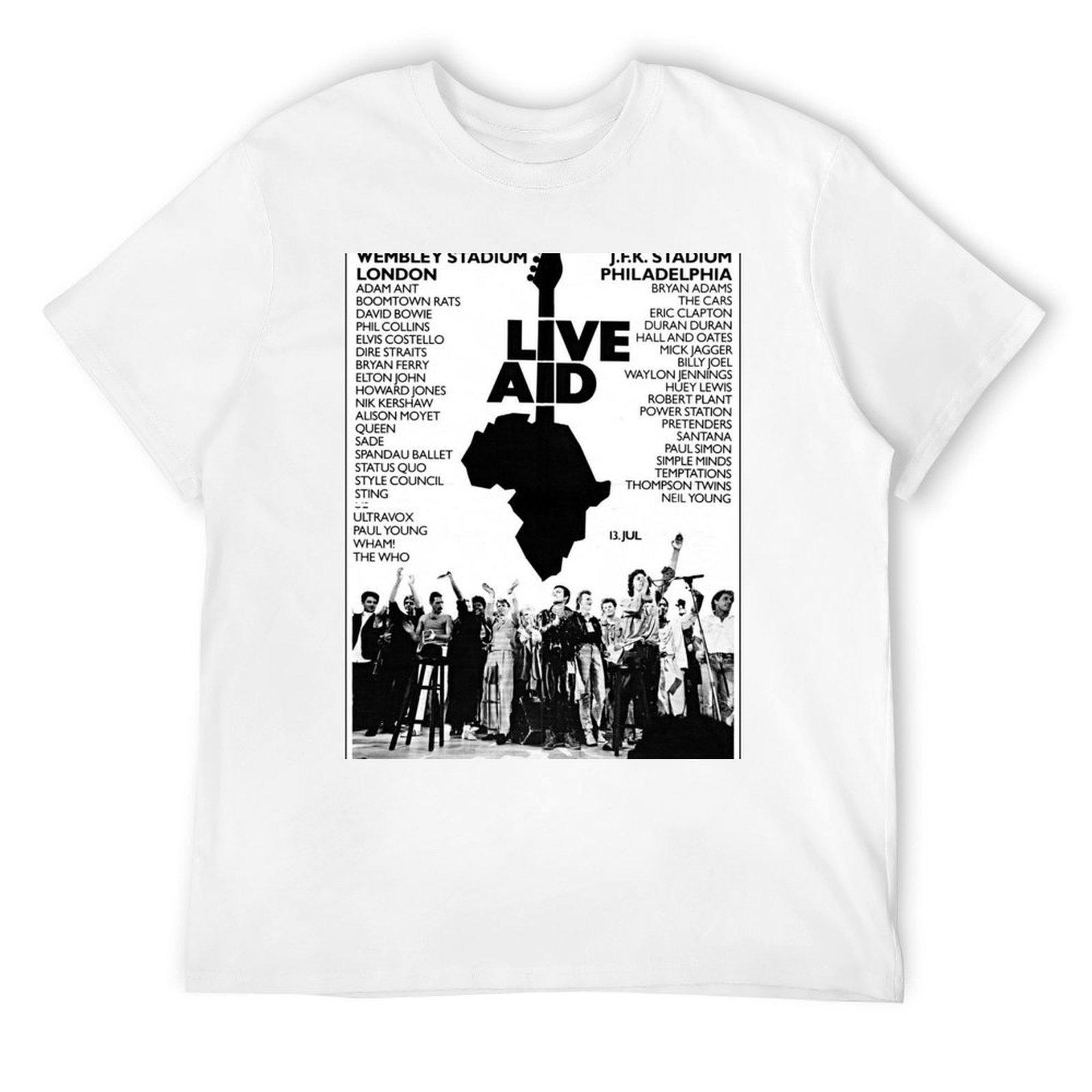 Футболка Live Aid 1985 аниме милая одежда милые топы оверсайз футболки для мужчин хлопок S
Футболка Live Aid 1985 аниме милая одежда милые топы оверсайз футболки для мужчин хлопок S