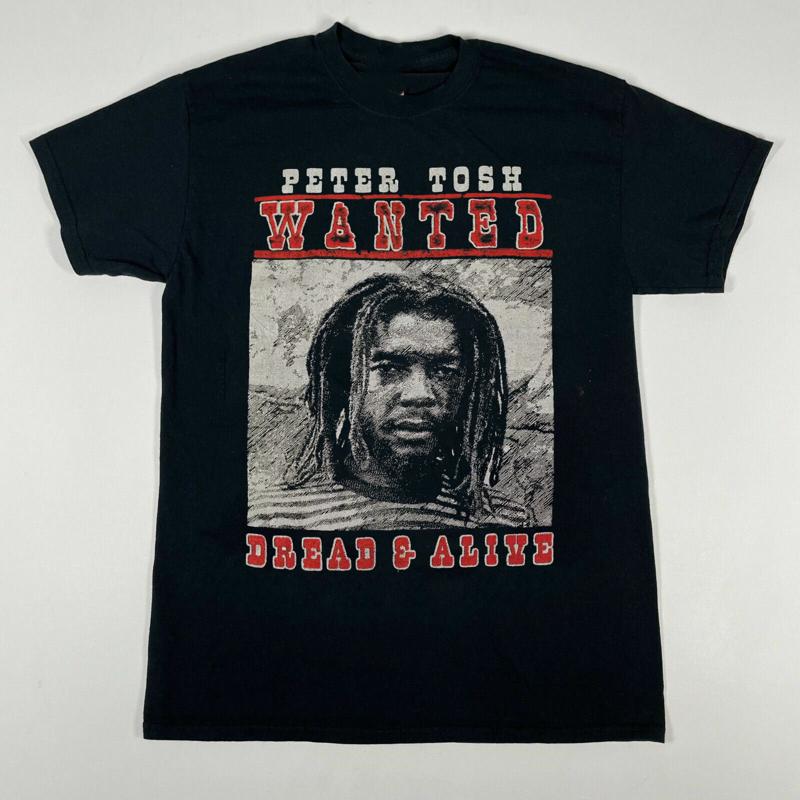 PETER TOSH T Shirt Wanted Dread And Alive All Size S 5XL GC306 5XL різнокольоровий
PETER TOSH T Shirt Wanted Dread And Alive All Size S 5XL GC306 5XL різнокольоровий