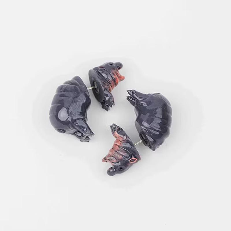 Pygmy Hippo Moo Deng Earrings Creative Women S Pygmy Hippo Earrings Decoration Props
Pygmy Hippo Moo Deng Earrings Creative Women S Pygmy Hippo Earrings Decoration Props