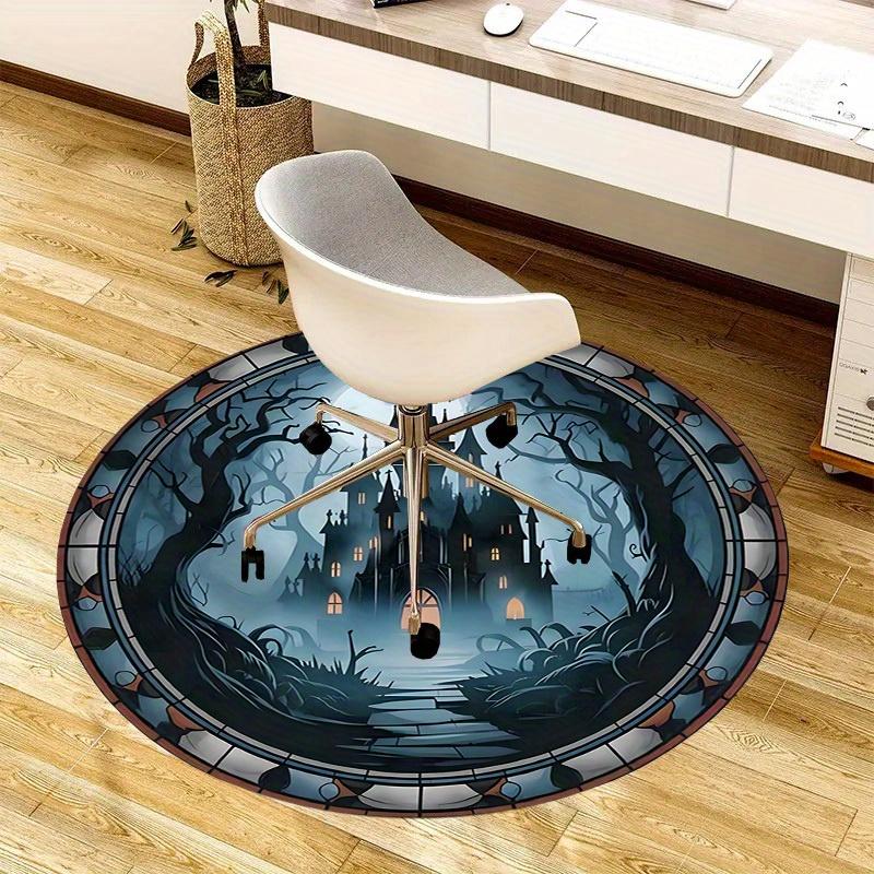 1pc Multi Surface Chair Mats Haunted Castle Stained Glass Perfect for Decorating Office Chairs, Living Rooms, Or Bedrooms.dt066 80cm by 80cm
1pc Multi Surface Chair Mats Haunted Castle Stained Glass Perfect for Decorating Office Chairs, Living Rooms, Or Bedrooms.dt066 80cm by 80cm