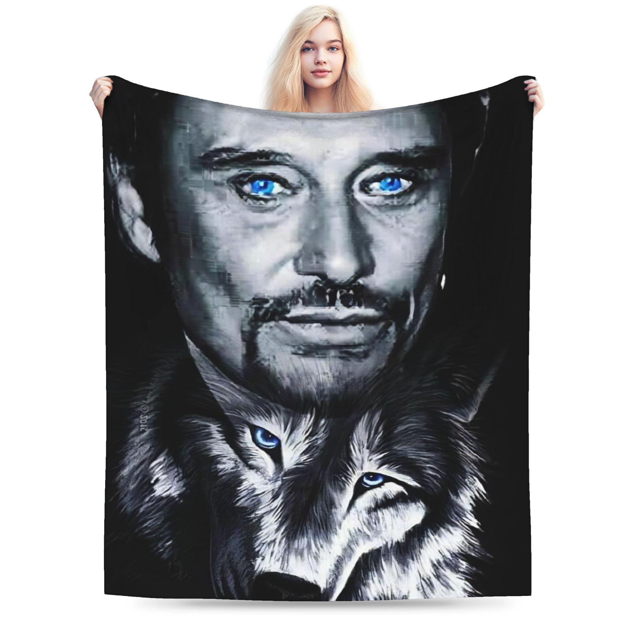 Johnny Hallyday Plush Blanket Boy Girl Flannel Throw Blanket For Home Decor Warm Soft Design Quality Bedspread Birthday Gift 75x90cm
Johnny Hallyday Plush Blanket Boy Girl Flannel Throw Blanket For Home Decor Warm Soft Design Quality Bedspread Birthday Gift 75x90cm