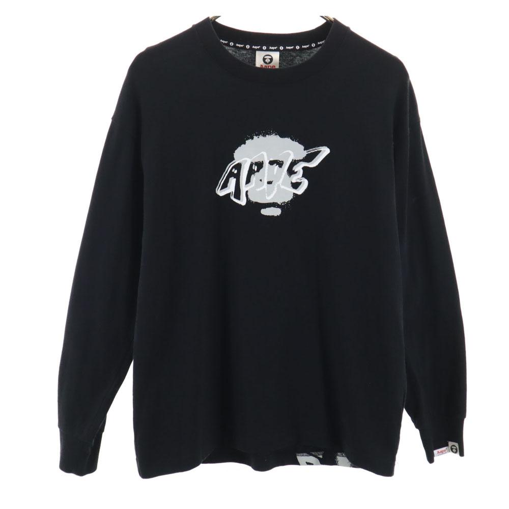 A BATHING APE Back print Long sleeve T-shirt S black Ron T Men s Used
A BATHING APE Back print Long sleeve T-shirt S black Ron T Men s Used
