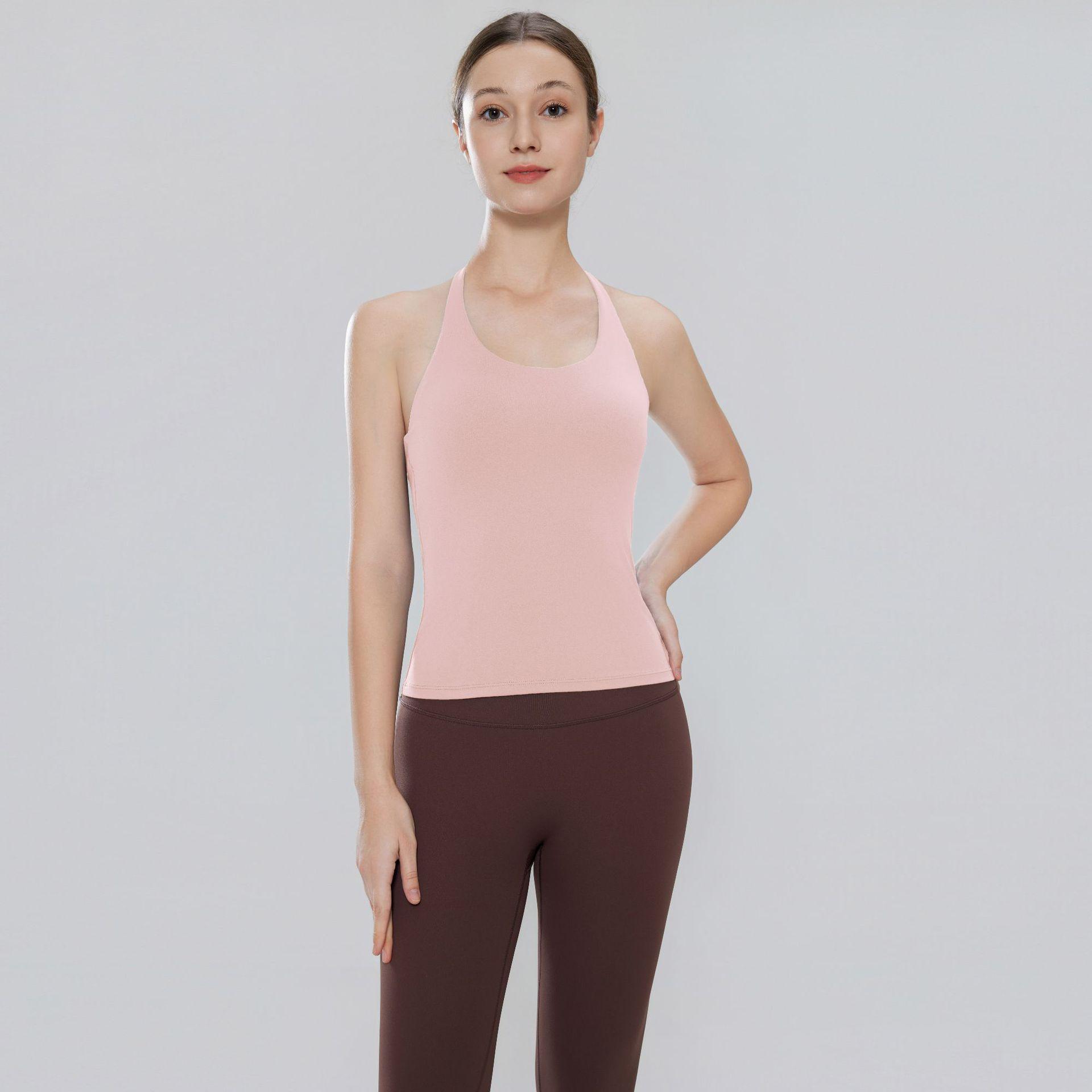 Nude Feel Women s Halter Neck Yoga Tank: Shockproof, Supportive, Shapes Underarm, Triangle Support, Beautiful Back Design Sports Bra Extra Large
Nude Feel Women s Halter Neck Yoga Tank: Shockproof, Supportive, Shapes Underarm, Triangle Support, Beautiful Back Design Sports Bra Extra Large