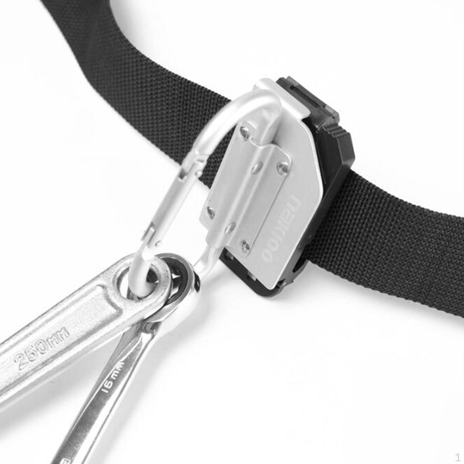 Wrench Holder Tool Belt Clip Easy to Install, Compact, Professional, Work Hook Organizer
Wrench Holder Tool Belt Clip Easy to Install, Compact, Professional, Work Hook Organizer