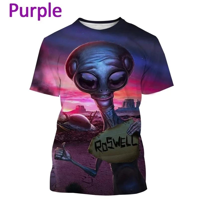 Fashionable New Casual Short Sleeved Alien Fun Pattern Men s T-shirt Alien 3D Printed Street Round Neck Short Sleeved Top 6XL
Fashionable New Casual Short Sleeved Alien Fun Pattern Men s T-shirt Alien 3D Printed Street Round Neck Short Sleeved Top 6XL