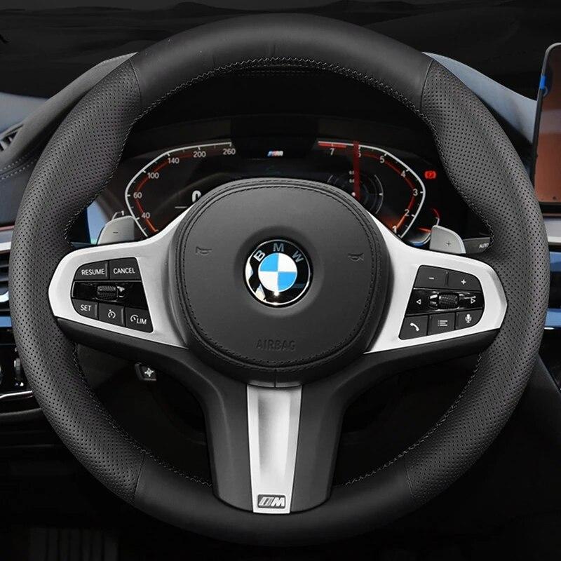 Оплетка на руль на заказ, чехол из натуральной кожи, 100% подходит для BMW M Sport G20 G30 G31 G32 G21 X3 G01 G02 X4 G05 X5 G14 G15 G16
Оплетка на руль на заказ, чехол из натуральной кожи, 100% подходит для BMW M Sport G20 G30 G31 G32 G21 X3 G01 G02 X4 G05 X5 G14 G15 G16