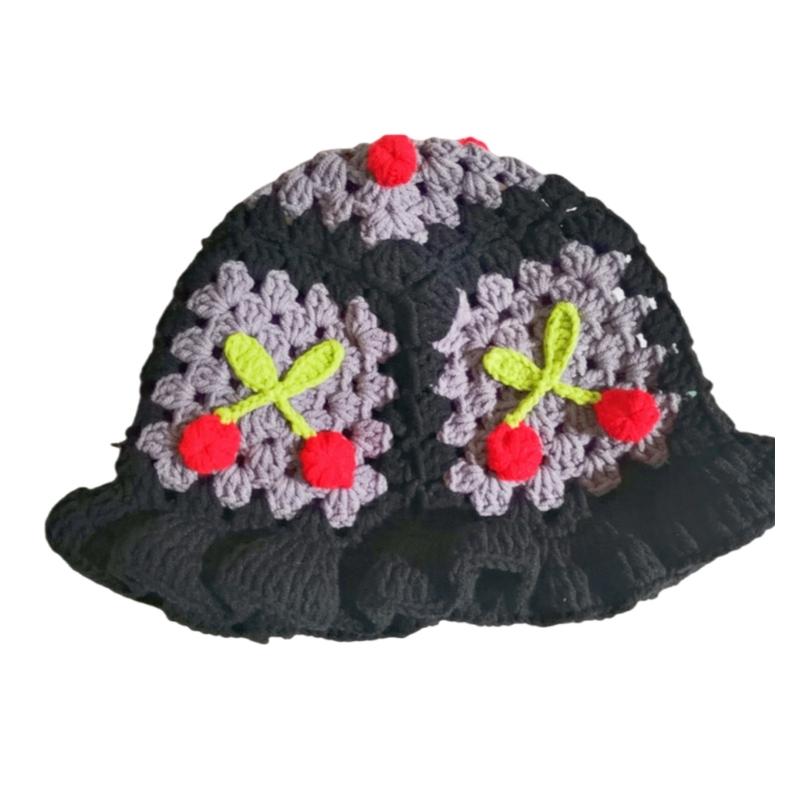 Soft Acrylic Weave Fisherman Hat With Cherry Accents For Women And Kids Lightweight Breathable Design For Outdoor Travel M
Soft Acrylic Weave Fisherman Hat With Cherry Accents For Women And Kids Lightweight Breathable Design For Outdoor Travel M