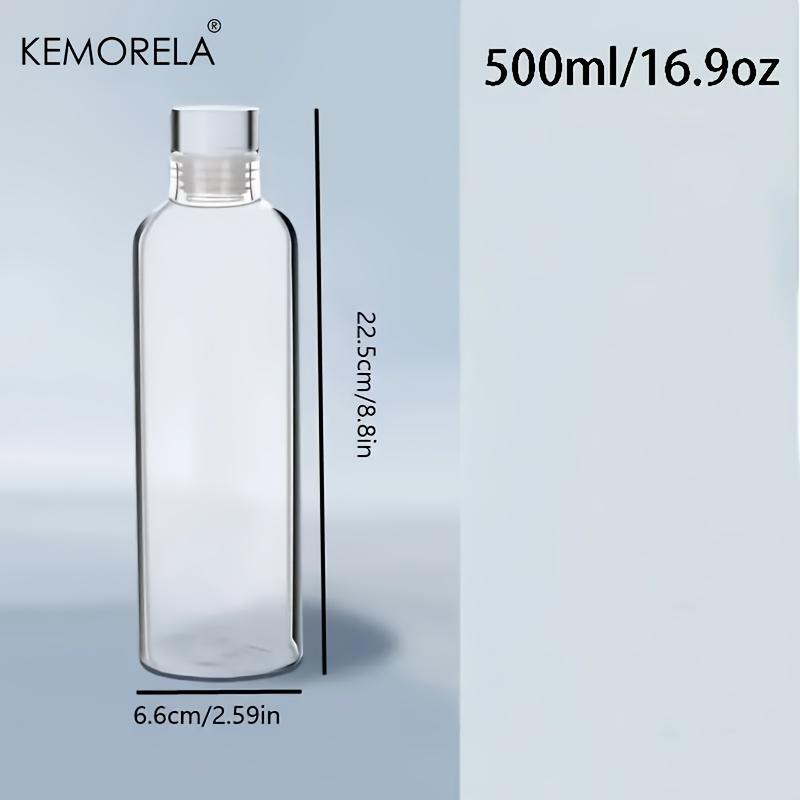 KEMORELA 500/1000ML Clear Glass Water Bottle Borosilicate Glass Leak-Proof Portable for Hiking Camping Idea Fitness Enthusiasts
KEMORELA 500/1000ML Clear Glass Water Bottle Borosilicate Glass Leak-Proof Portable for Hiking Camping Idea Fitness Enthusiasts
