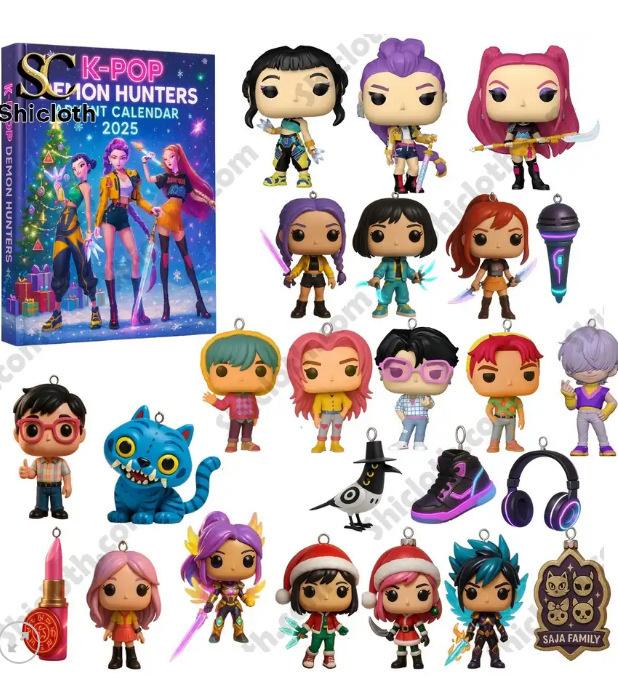 *** Acrylic Demon Hunter Christmas Tree Ornament Kpop Style Advent Blind Box Cute Gothic Holiday Decor For Teens And Women Gift
*** Acrylic Demon Hunter Christmas Tree Ornament Kpop Style Advent Blind Box Cute Gothic Holiday Decor For Teens And Women Gift