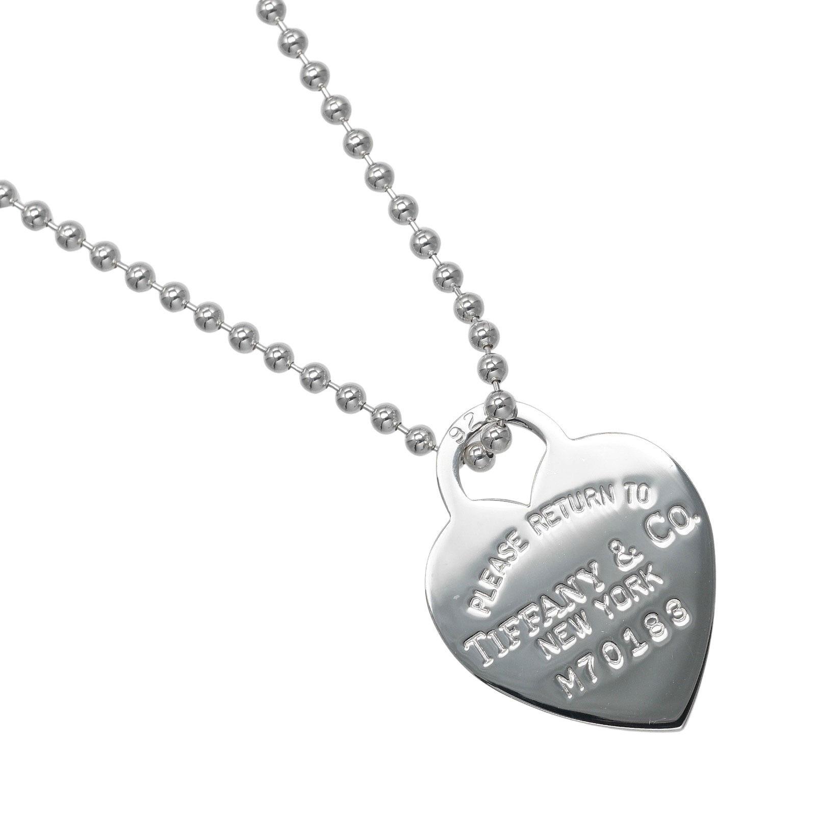 TIFFANY&Co. Return to TIFFANY & Co. Heart tag Necklace Silver925 22g Women Used
TIFFANY&Co. Return to TIFFANY & Co. Heart tag Necklace Silver925 22g Women Used