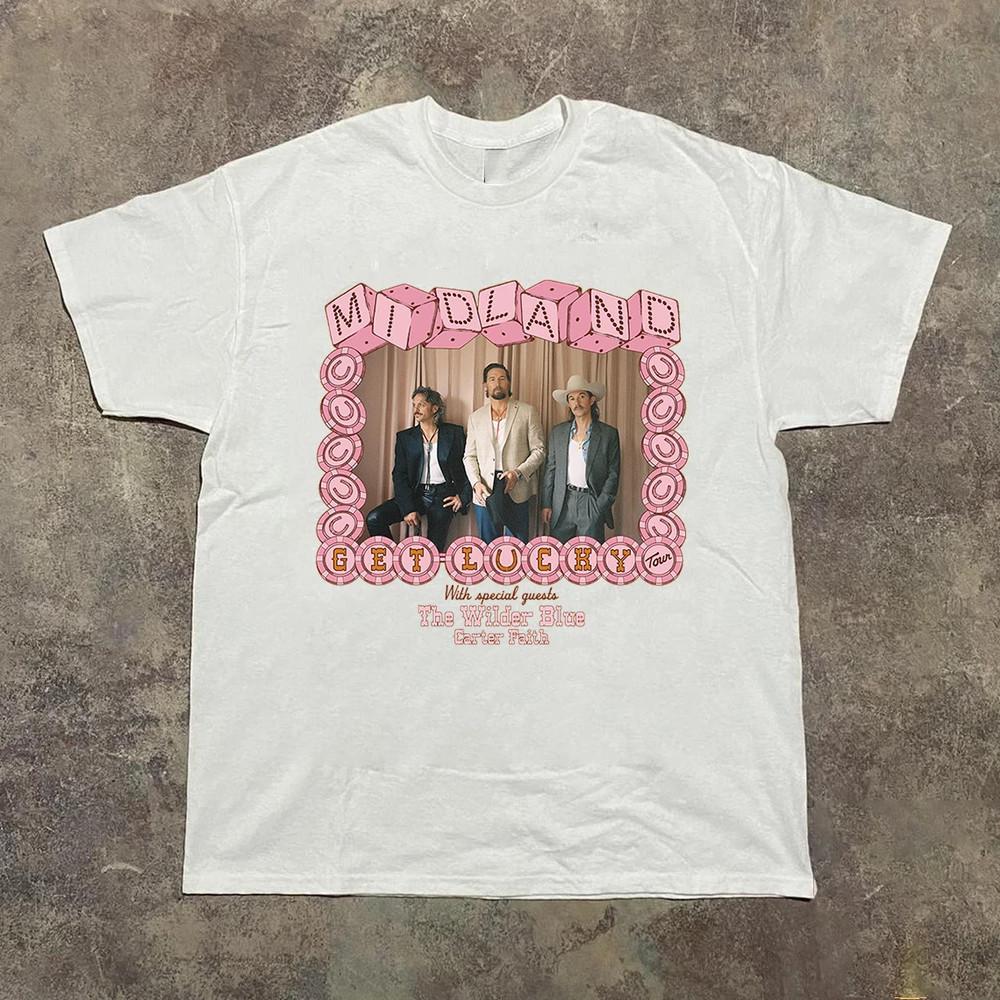 Vintage Midland The Reunion The Get Lucky Tour T-shirt All Size S to 5XL NZ024 Unisex T-Shirt XXXXL
Vintage Midland The Reunion The Get Lucky Tour T-shirt All Size S to 5XL NZ024 Unisex T-Shirt XXXXL