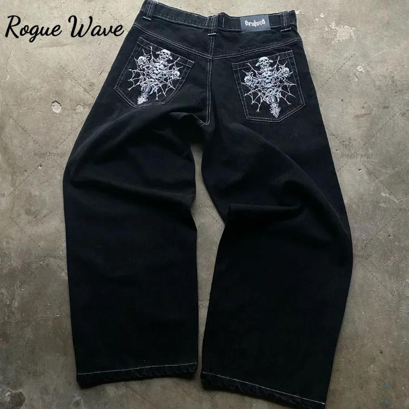 RogueWave Американский уличный хип-хоп Панк-рок Мода Универсальные джинсы Мужские Харадзюку Y2K Повседневные Готические Прямые Широкие брюки Женские S
RogueWave Американский уличный хип-хоп Панк-рок Мода Универсальные джинсы Мужские Харадзюку Y2K Повседневные Готические Прямые Широкие брюки Женские S