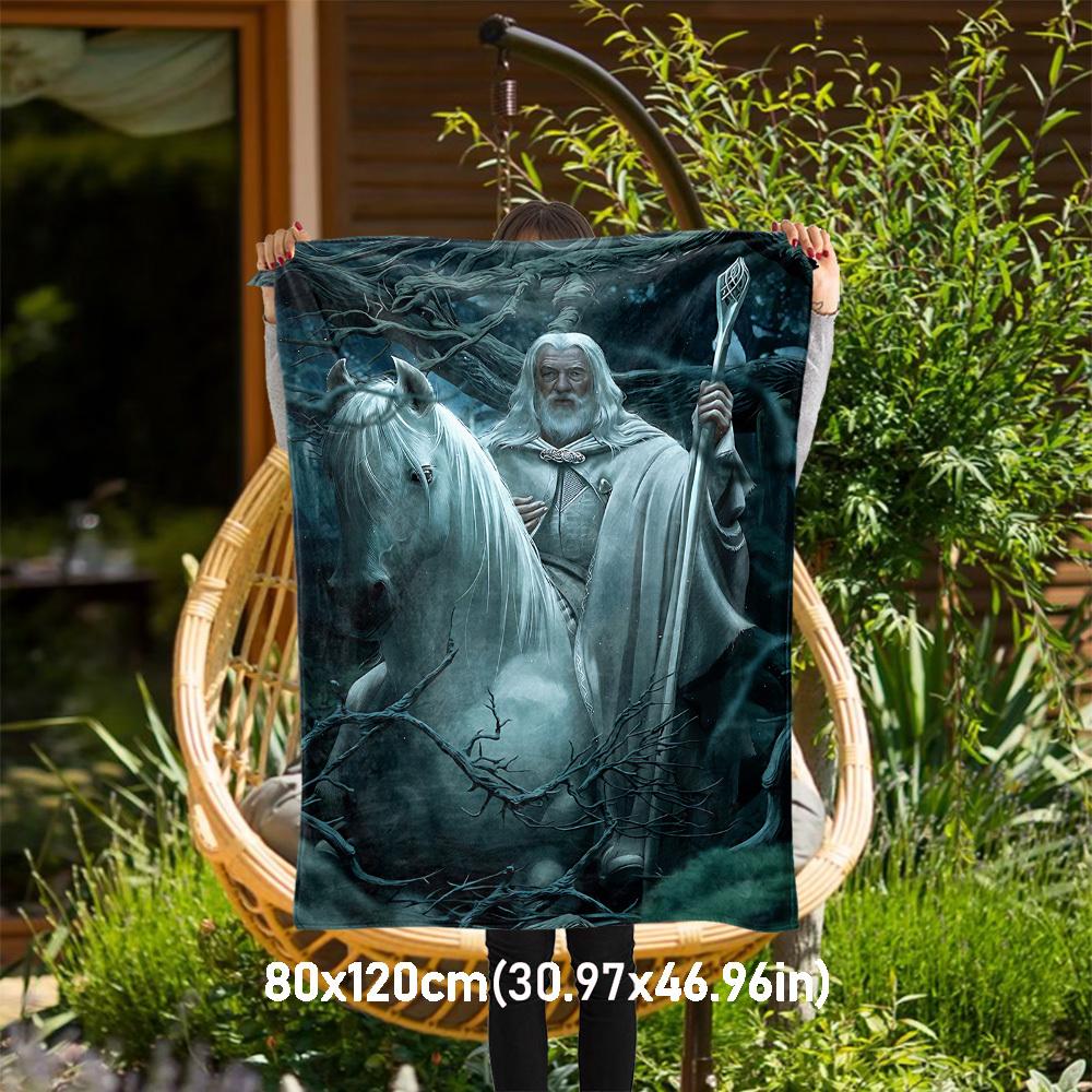 1pc wizard horse forest - Throw Blanket, Soft, Flannel Blankets, Living Room, All Seasons Use-1021120 80x120cm
1pc wizard horse forest - Throw Blanket, Soft, Flannel Blankets, Living Room, All Seasons Use-1021120 80x120cm