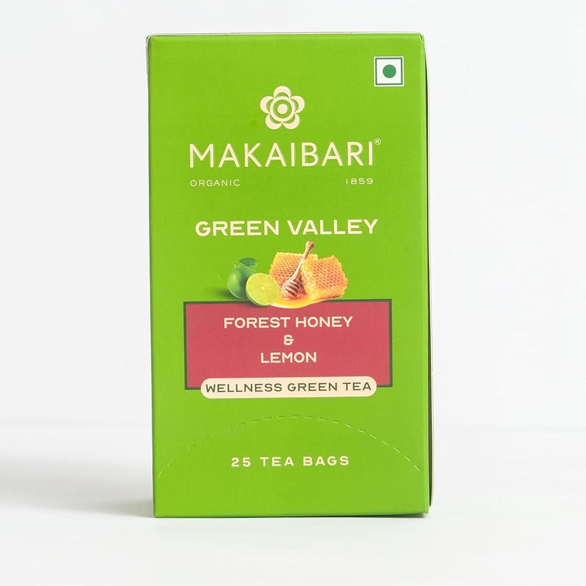 Makaibari Apoorva Green Valley Forest Honey Lemon Darjeeling Green Tea Bags 25 Count Low Caffeine Antioxidan Refreshing
Makaibari Apoorva Green Valley Forest Honey Lemon Darjeeling Green Tea Bags 25 Count Low Caffeine Antioxidan Refreshing