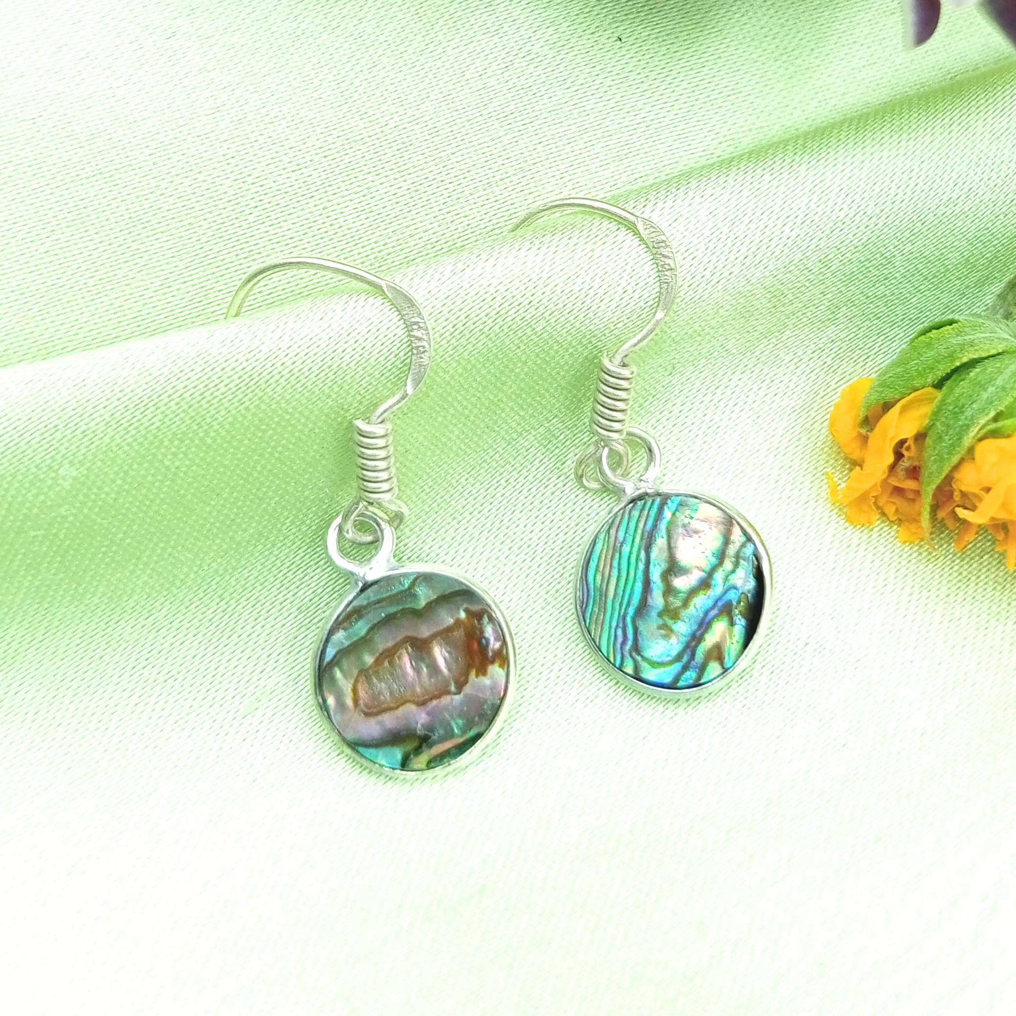 Abalone ShellGemstone 925 пробы с серебряным покрытием крючки женские серьги ювелирные изделия WHE-E52
Abalone ShellGemstone 925 пробы с серебряным покрытием крючки женские серьги ювелирные изделия WHE-E52