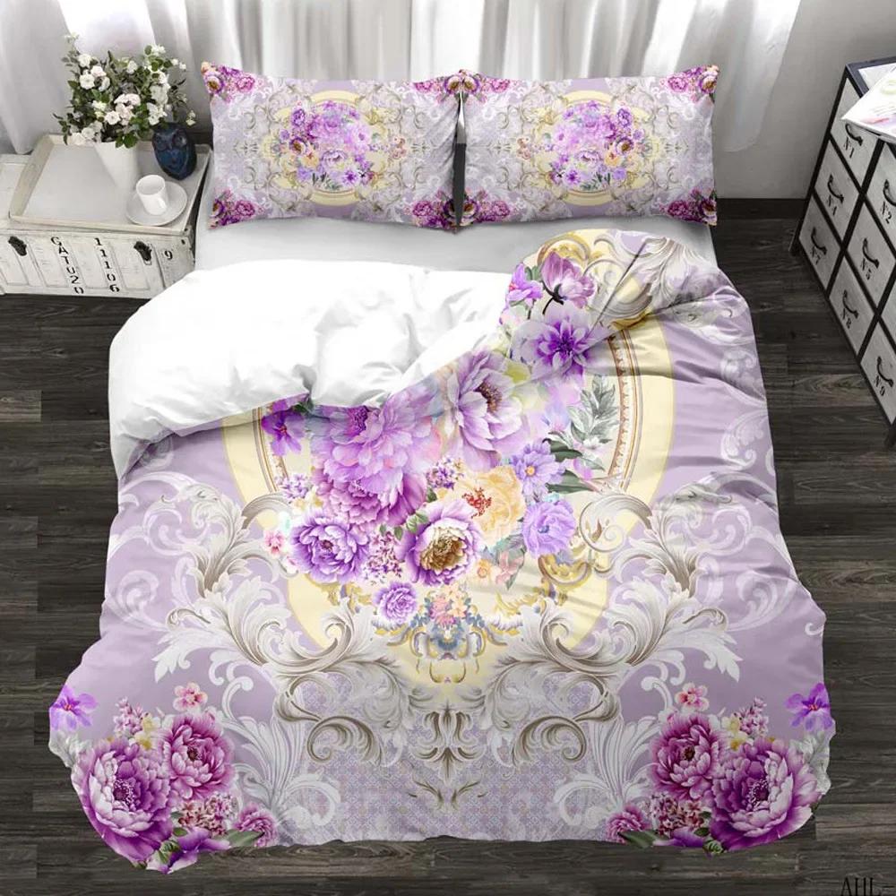 New 3D Rose Mary Weding Bed Clothes Beding Set Print Purple, Red, Blue Flower Home Textile Bed Linen Sets for Double High Quality 135*200cm Eu-Single
New 3D Rose Mary Weding Bed Clothes Beding Set Print Purple, Red, Blue Flower Home Textile Bed Linen Sets for Double High Quality 135*200cm Eu-Single