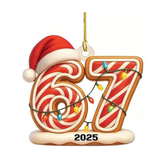 Рождественская подвеска в полоску, номер 6 7, шарм, 2D акриловая подвеска для подвешивания, праздничное украшение для вечеринки, дома, праздничного настроения
Рождественская подвеска в полоску, номер 6 7, шарм, 2D акриловая подвеска для подвешивания, праздничное украшение для вечеринки, дома, праздничного настроения