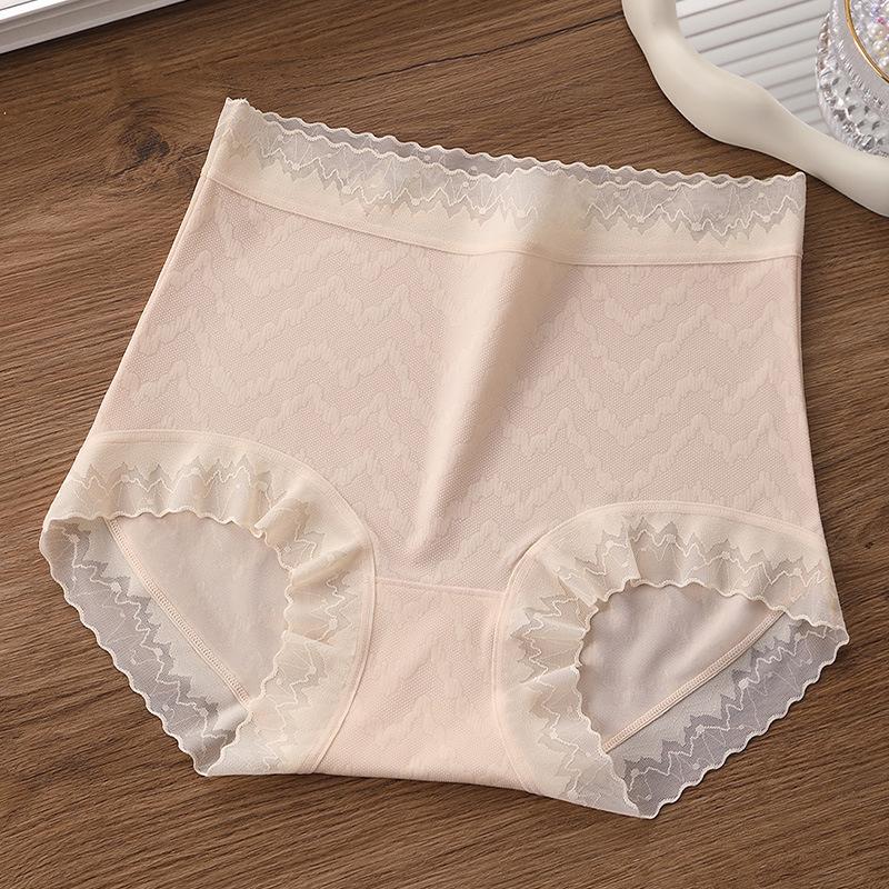 Ladies Spring and Autumn New Corrugated Micro Plastic High Elastic Comfortable Breathable High Waist Triangle Briefs XL тілесний
Ladies Spring and Autumn New Corrugated Micro Plastic High Elastic Comfortable Breathable High Waist Triangle Briefs XL тілесний