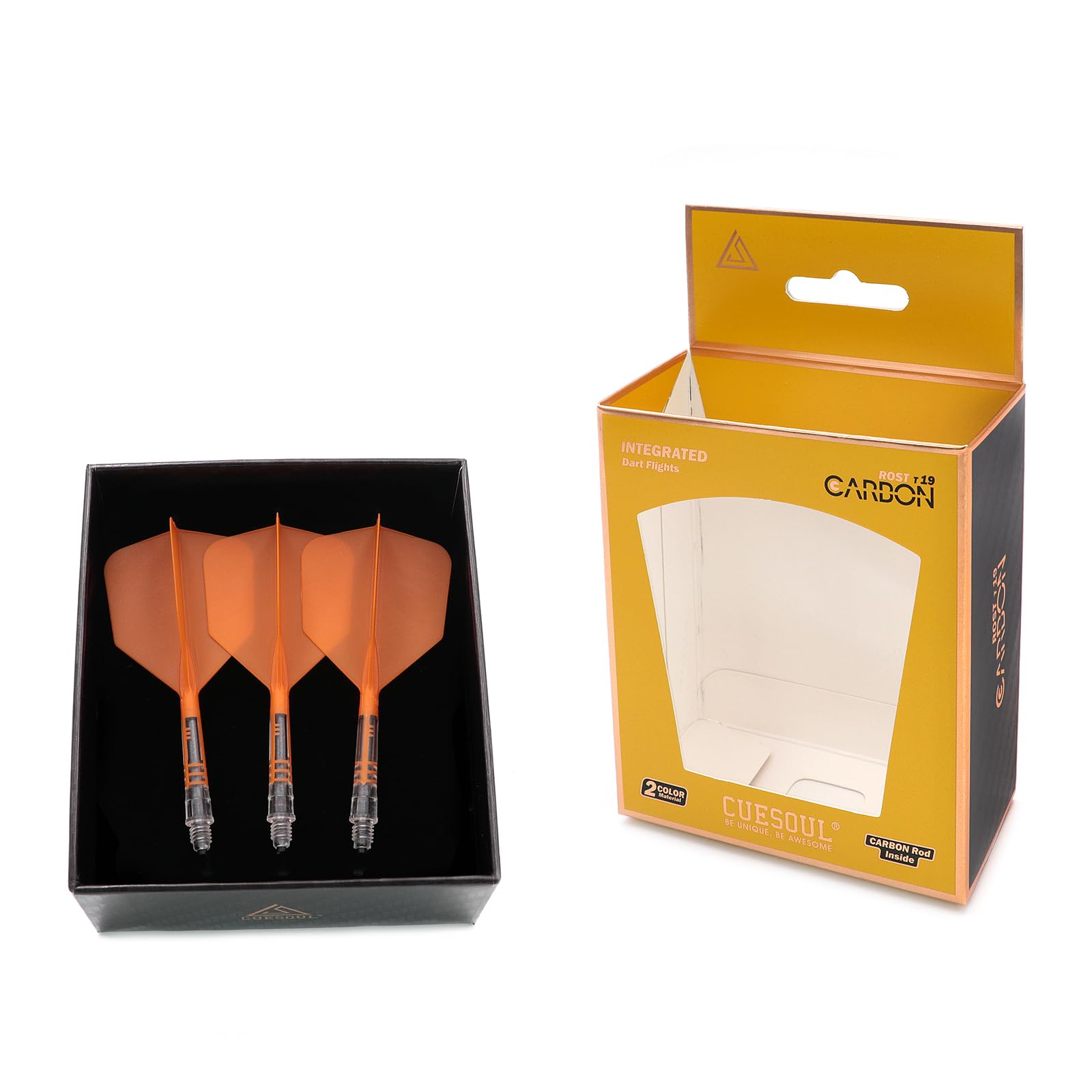 CUESOUL ROST AK57 T19 Carbon Fiber Rod Integrated Flight Big Wing Shape Set of 3 (CS-AK5710-9)
CUESOUL ROST AK57 T19 Carbon Fiber Rod Integrated Flight Big Wing Shape Set of 3 (CS-AK5710-9)