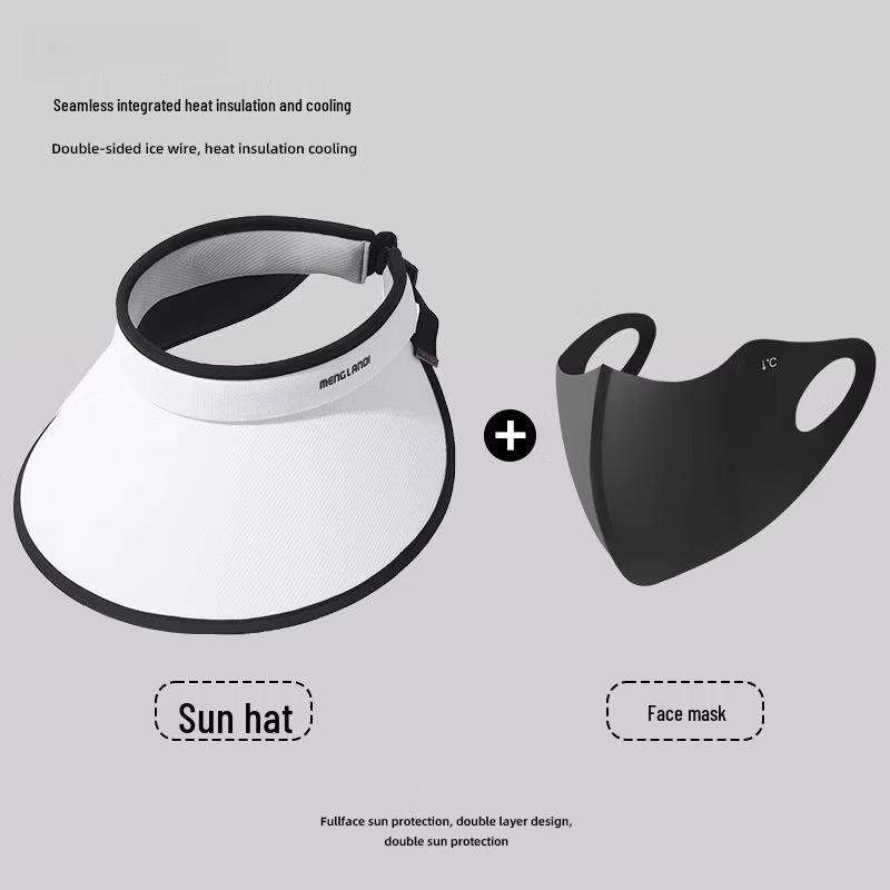 UOSU Women s Summer Sun Visor Hat with Detachable Mask
UOSU Women s Summer Sun Visor Hat with Detachable Mask
