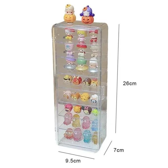 Transparent Acrylic Display Stand Dust-proof Flip Cover Character Display Storage Box Desktop Organizer Jewelry Accessories прозрачный
Transparent Acrylic Display Stand Dust-proof Flip Cover Character Display Storage Box Desktop Organizer Jewelry Accessories прозрачный