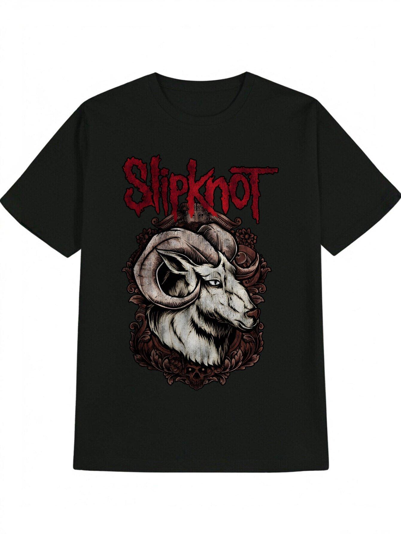 Casual Short Sleeve T-shirt with Goat & Floral Print - Black Round Neck Summer Top XXXXL
Casual Short Sleeve T-shirt with Goat & Floral Print - Black Round Neck Summer Top XXXXL