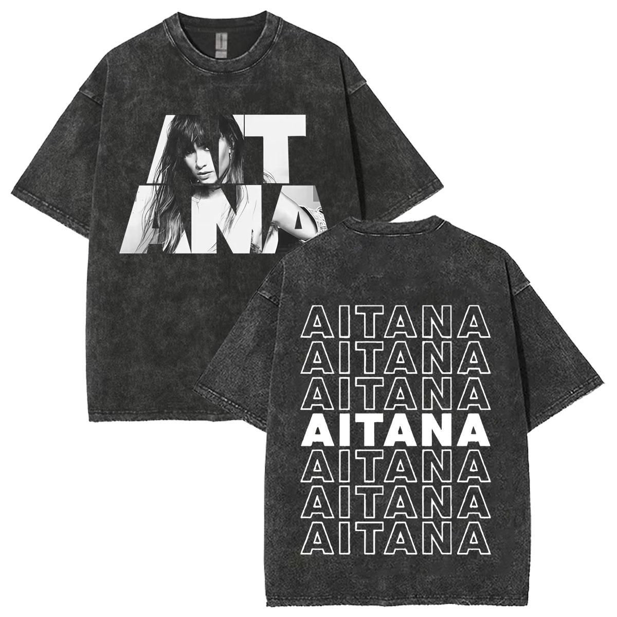 Singer Aitana CUARTO AZUL Streetwear New Graphic Tshrits Mens Women High Quality Fashion Oversized Vintage Washed Clothing S
Singer Aitana CUARTO AZUL Streetwear New Graphic Tshrits Mens Women High Quality Fashion Oversized Vintage Washed Clothing S