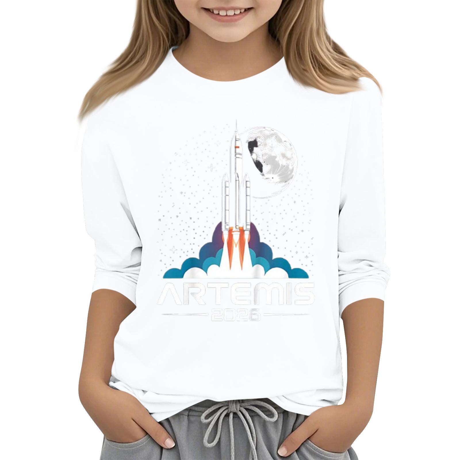 Children s Printed Round Neck Seven Quarter Sleeve Casual T-shirt 160 білий
Children s Printed Round Neck Seven Quarter Sleeve Casual T-shirt 160 білий