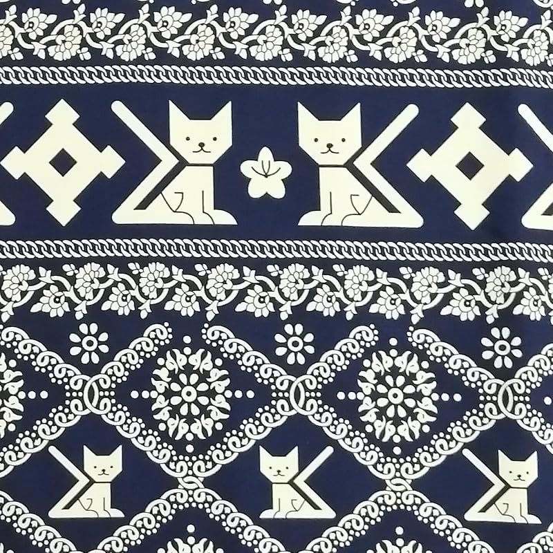 KINOKINO cat pattern tie pants fabric handmade For handicrafts asian ethnic cloth (blue Width approx. 150cm length approx. 3m)
KINOKINO cat pattern tie pants fabric handmade For handicrafts asian ethnic cloth (blue Width approx. 150cm length approx. 3m)