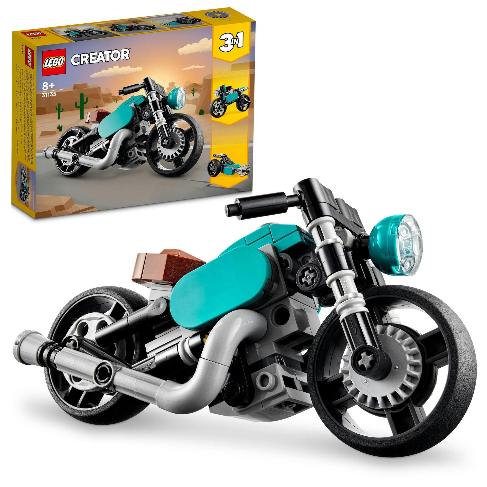 LEGO Creator Vintage Bike 31135, a great gift for boys and girls ages 8 and up.
LEGO Creator Vintage Bike 31135, a great gift for boys and girls ages 8 and up.