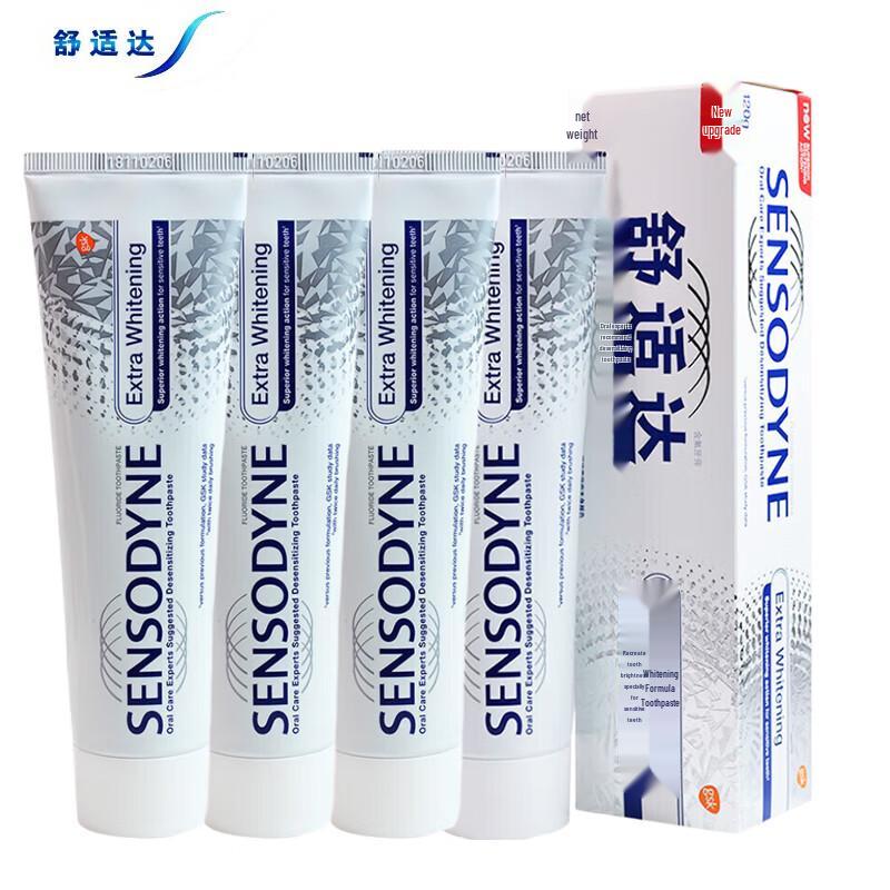 Sensodyne Whitening Anti-Sensitivity Toothpaste 4-Pack
Sensodyne Whitening Anti-Sensitivity Toothpaste 4-Pack
