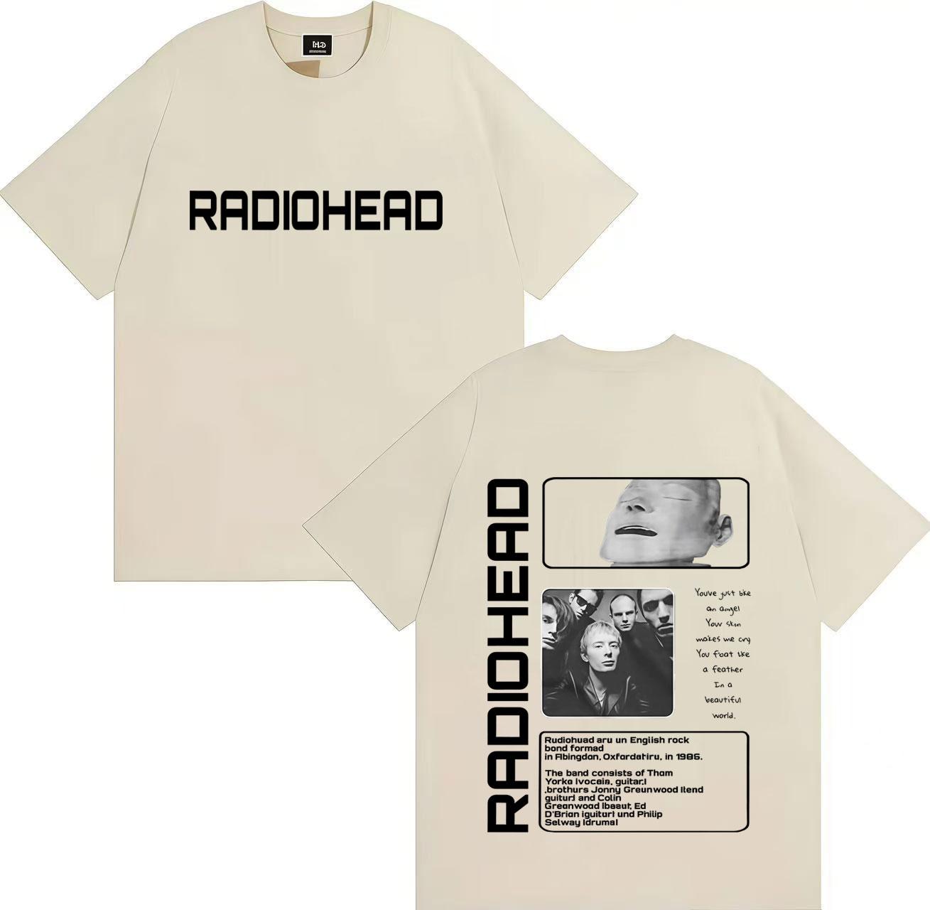 Radiohead Album Graphic Tshirt for Unisex and Women Fashionable Hiphop Tshirt 2025 Summer Pure Cotton 100 Printed Tshirt S
Radiohead Album Graphic Tshirt for Unisex and Women Fashionable Hiphop Tshirt 2025 Summer Pure Cotton 100 Printed Tshirt S