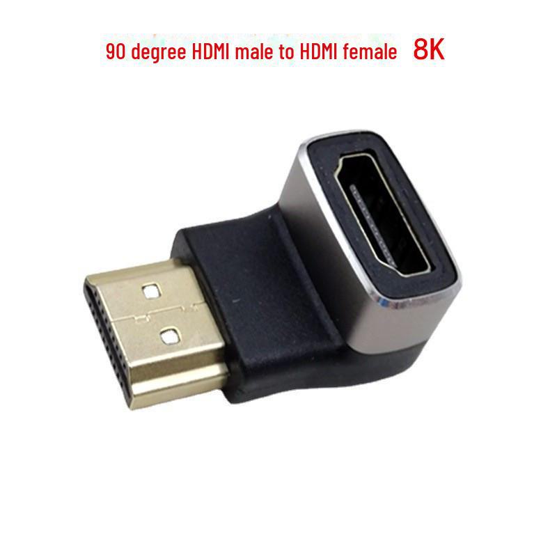 HDMI-адаптер 2.1, алюмінієвий сплав, кут 90°/270°, міні-мікрофон, 8K 60Hz.
HDMI-адаптер 2.1, алюмінієвий сплав, кут 90°/270°, міні-мікрофон, 8K 60Hz.