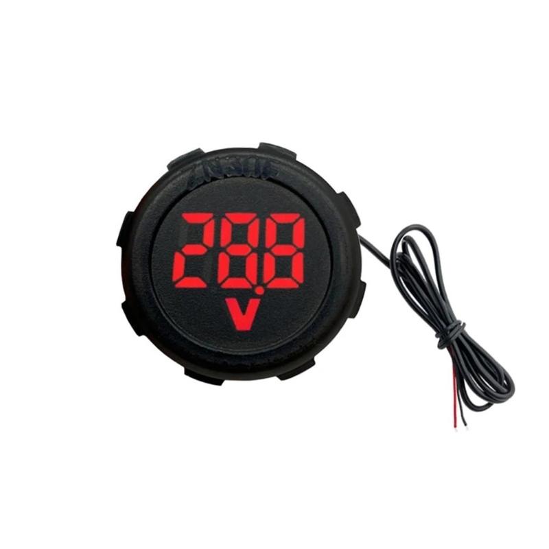 Car Round Voltage Tester Measurement Tool Waterproof Design 4 to 100V LED Readout For Automotive Industrial Applications червоний
Car Round Voltage Tester Measurement Tool Waterproof Design 4 to 100V LED Readout For Automotive Industrial Applications червоний