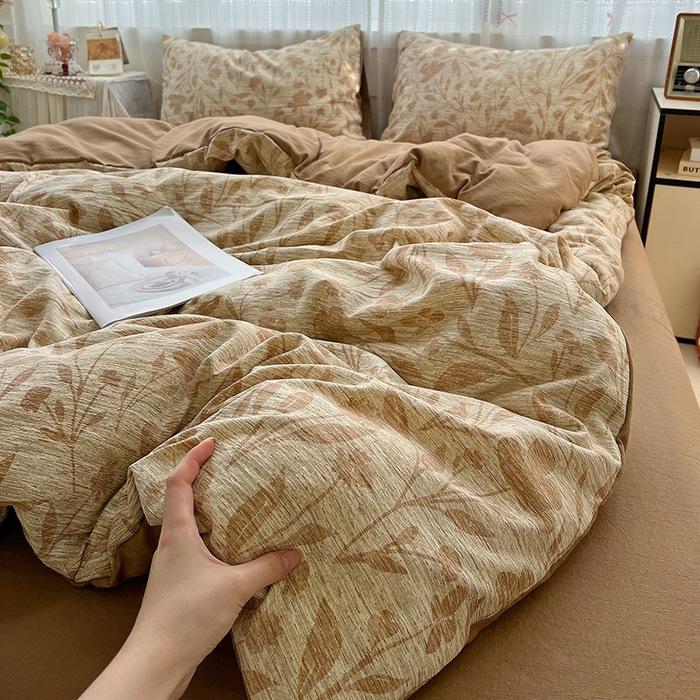 новый класс А высокая плотность льна необработанный конопляный четырехпредметный комплект жаккардовый пододеяльник простыня студенческое общежитие трехпредметный комплект 1.2m sheet 3pcs
новый класс А высокая плотность льна необработанный конопляный четырехпредметный комплект жаккардовый пододеяльник простыня студенческое общежитие трехпредметный комплект 1.2m sheet 3pcs