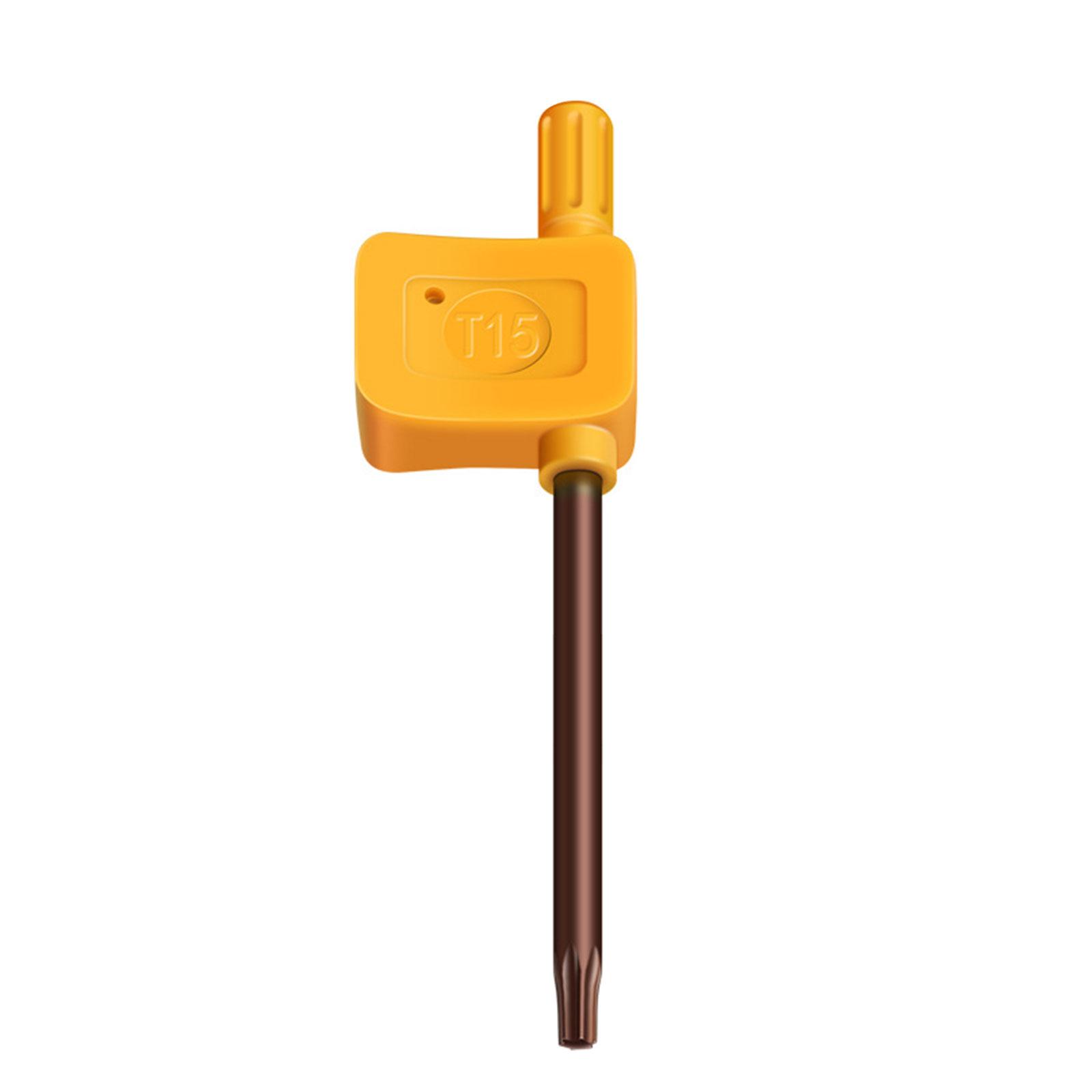 Маленька викрутка Torx Ручка з прапорцем Гайковий ключ Гайковий ключ Ключ для ручних дрилів Ручний інструмент Механічний ключ для ремонту Інструмент для гайкового ключа T15
Маленька викрутка Torx Ручка з прапорцем Гайковий ключ Гайковий ключ Ключ для ручних дрилів Ручний інструмент Механічний ключ для ремонту Інструмент для гайкового ключа T15