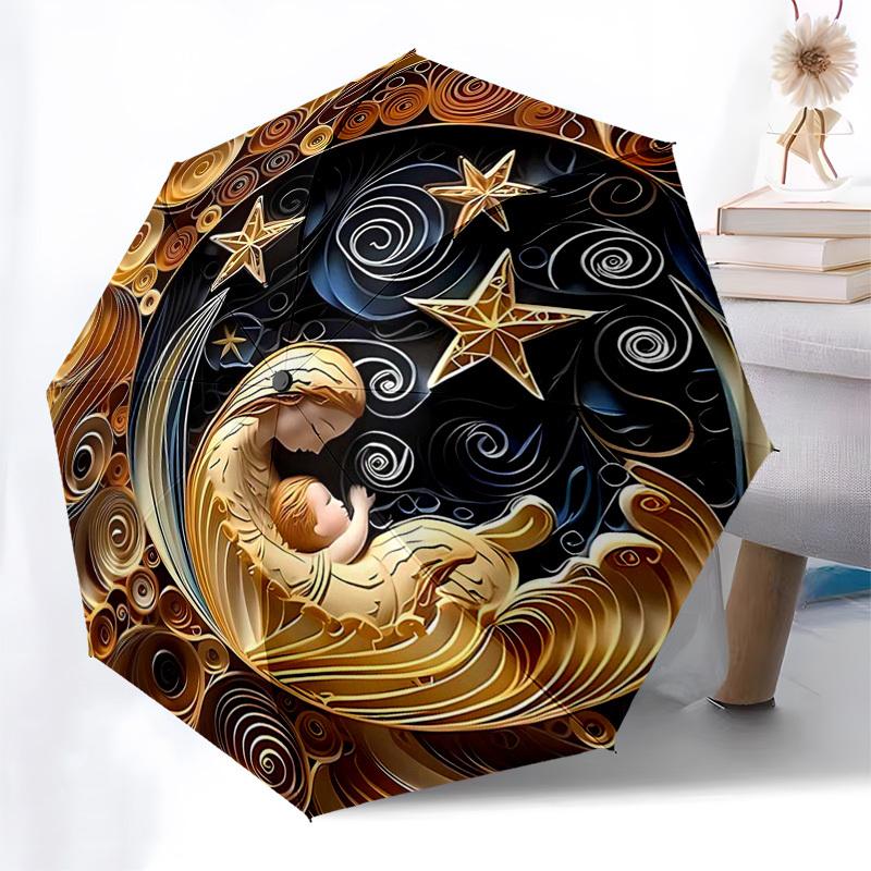 1pc Halloween Ghosts Automatic Opening Closing Umbrella, Portable 3-Fold Design with 8-Bone Iron Frame, Outdoor Umbrella for Festivals, Gifts for Fans
1pc Halloween Ghosts Automatic Opening Closing Umbrella, Portable 3-Fold Design with 8-Bone Iron Frame, Outdoor Umbrella for Festivals, Gifts for Fans