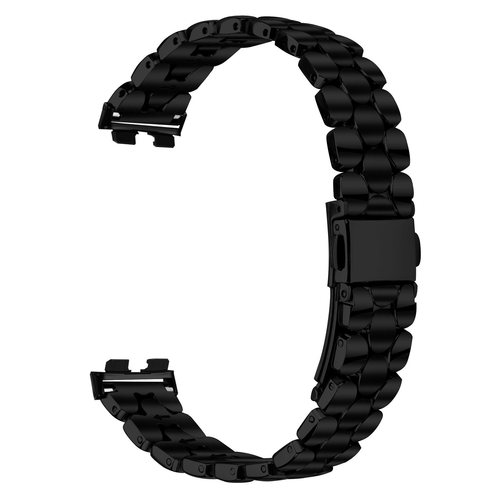 Metal Watch Band for Huawei Band 10/9/8 Pearl-Shape Stainless Steel Black Wrist Strap
Metal Watch Band for Huawei Band 10/9/8 Pearl-Shape Stainless Steel Black Wrist Strap