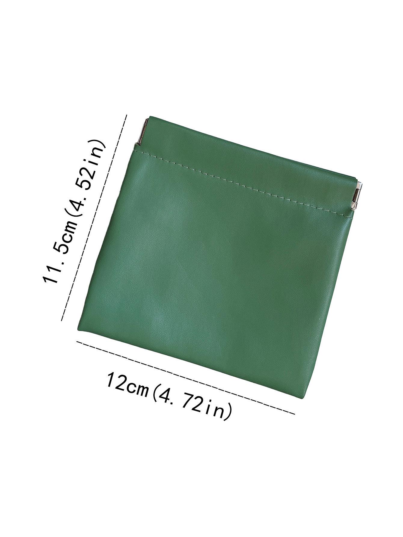 Портативная однотонная водонепроницаемая косметичка из ПУ 12*11.5CM (OPP Bag) зелёный
Портативная однотонная водонепроницаемая косметичка из ПУ 12*11.5CM (OPP Bag) зелёный