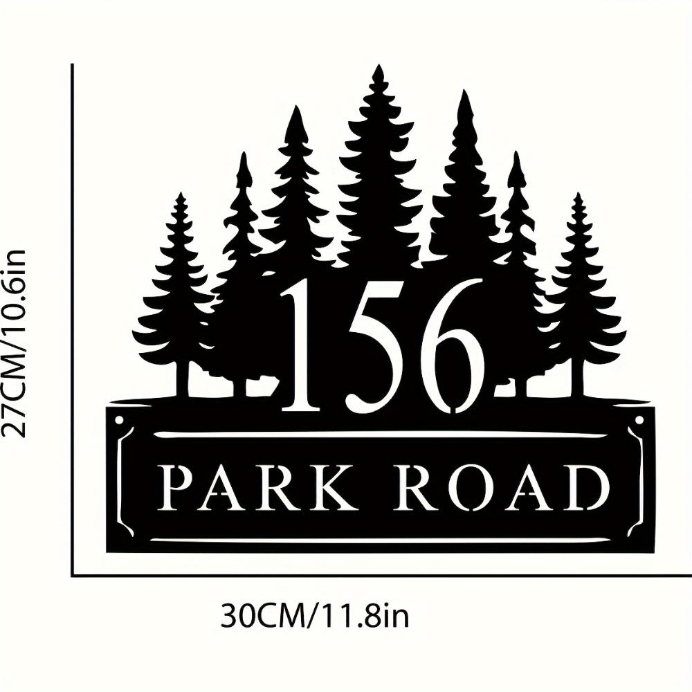 Custom Metal Sign Personalized Address Number Plate Outdoor Wall Decor Housewarming Gift
Custom Metal Sign Personalized Address Number Plate Outdoor Wall Decor Housewarming Gift