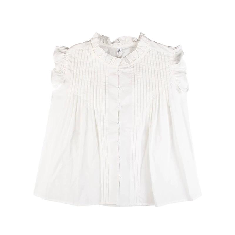 French Style Small Fly Sleeve Blue Checkered Shirt for Women s Summer Design, Niche Loose White Sleeveless Doll Top XXL белый
French Style Small Fly Sleeve Blue Checkered Shirt for Women s Summer Design, Niche Loose White Sleeveless Doll Top XXL белый