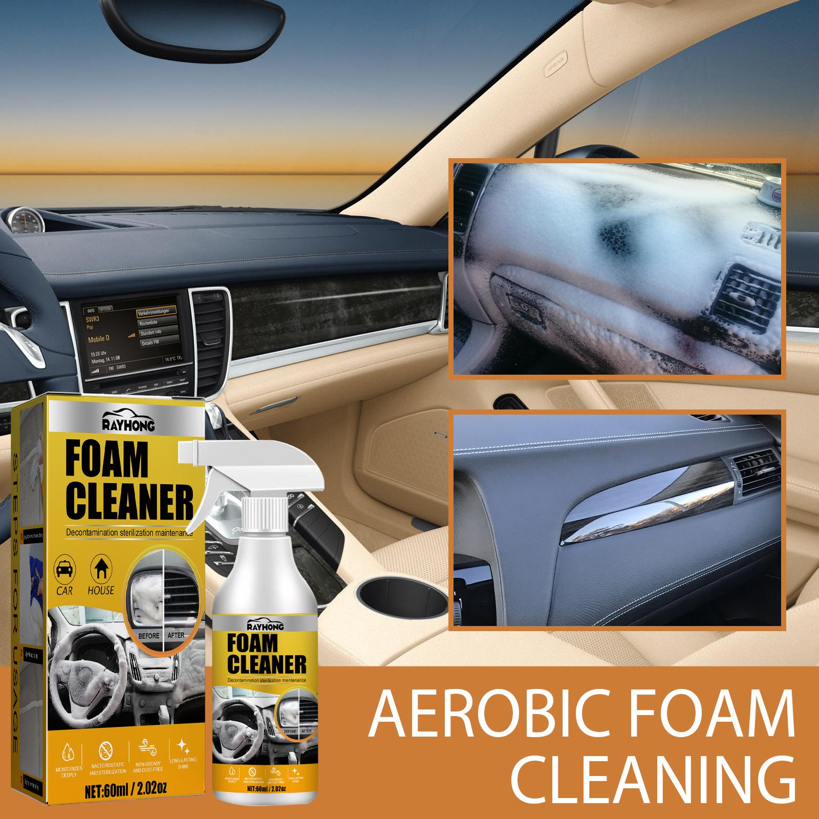 Rayhong Car Interior Foam Cleaner Waterless Stain Remover Seat Headliner Dashboard Foam Cleaner
Rayhong Car Interior Foam Cleaner Waterless Stain Remover Seat Headliner Dashboard Foam Cleaner