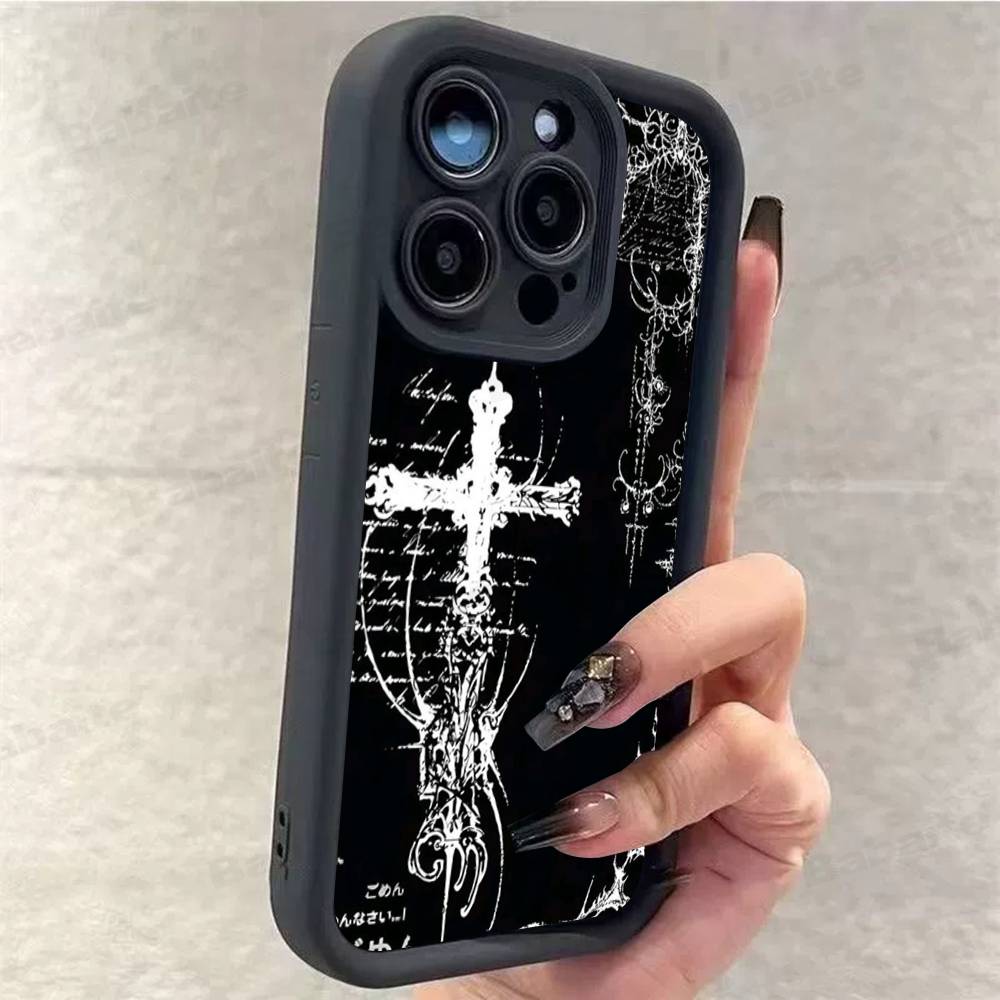 Готический Кибер Сигил Крест Силиконовый Мягкий Чехол Для Телефона Для IPhone 17 16 15 14 Plus 13 12 Mini 11 Черный Чехол iPhone 16 plus
Готический Кибер Сигил Крест Силиконовый Мягкий Чехол Для Телефона Для IPhone 17 16 15 14 Plus 13 12 Mini 11 Черный Чехол iPhone 16 plus