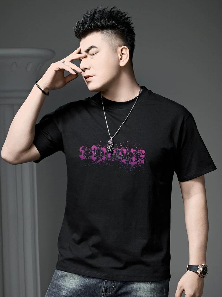 European Summer New Style Letter Print Beaded Short-Sleeve T-Shirt Men s Casual Trendy Brand Top Half-Sleeve Tee for Men S чёрный
European Summer New Style Letter Print Beaded Short-Sleeve T-Shirt Men s Casual Trendy Brand Top Half-Sleeve Tee for Men S чёрный
