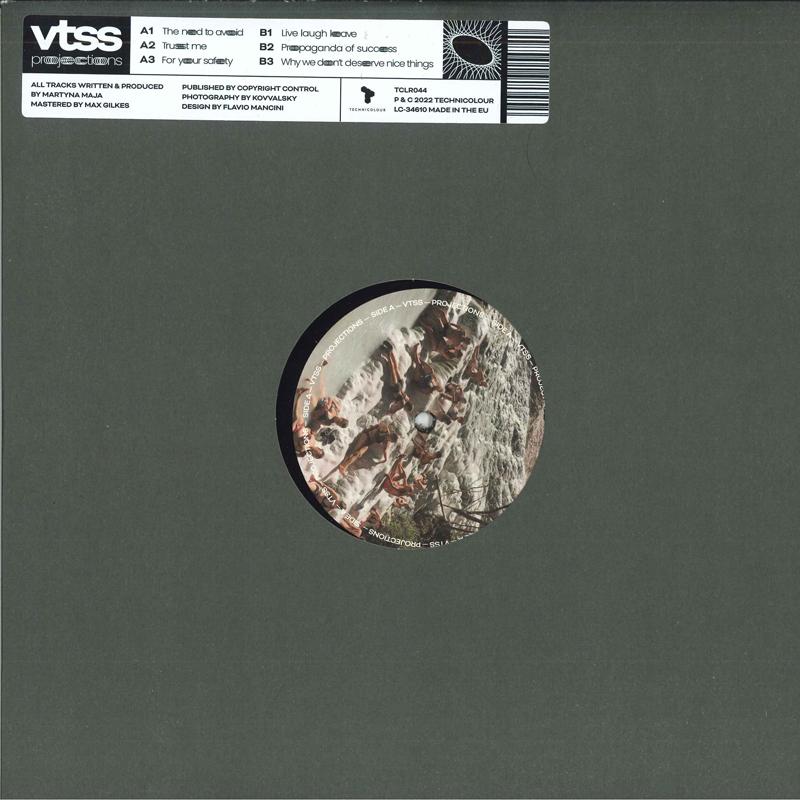 12inch Record VTSS - Projections TCLR044 Technicolour 2022 Europe Dance & Electronica
12inch Record VTSS - Projections TCLR044 Technicolour 2022 Europe Dance & Electronica