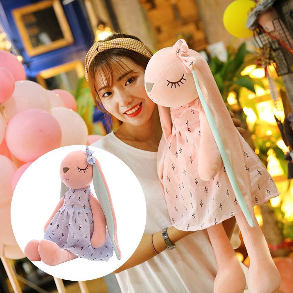 Room Decor Cute Stuffed Animal Toys Rabbit Soft Toy Rabbit Doll With Long Ears Bunny Plush Toy 35cm рожевий
Room Decor Cute Stuffed Animal Toys Rabbit Soft Toy Rabbit Doll With Long Ears Bunny Plush Toy 35cm рожевий