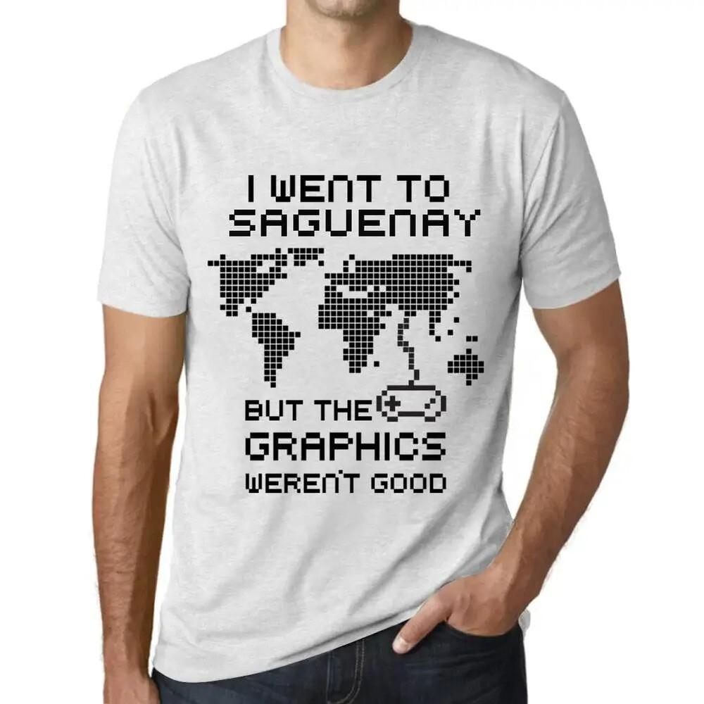 Mens Graphic T-Shirt I was in Saguenay but the graphics weren t good - I Went 3XL
Mens Graphic T-Shirt I was in Saguenay but the graphics weren t good - I Went 3XL