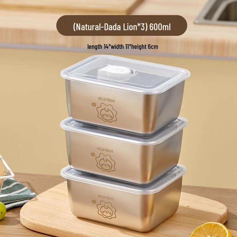 AVADEN 304 Stainless Steel Food Storage Container Set
AVADEN 304 Stainless Steel Food Storage Container Set