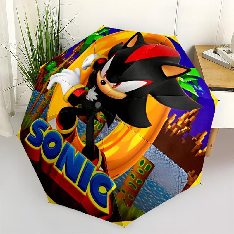 1pc Sonic The Hedgehog Automatic Folding Umbrella - 8-Rib Durable Iron Frame, Compact Portable for Daily Travel, Men & Women yy251125216
1pc Sonic The Hedgehog Automatic Folding Umbrella - 8-Rib Durable Iron Frame, Compact Portable for Daily Travel, Men & Women yy251125216